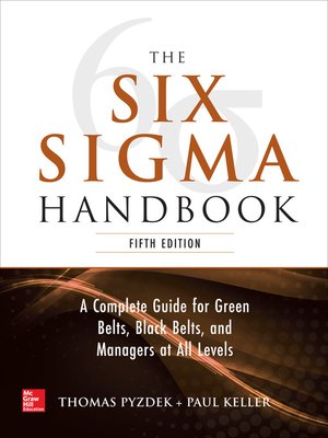 cover image of The Six Sigma Handbook, 5E